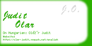 judit olar business card